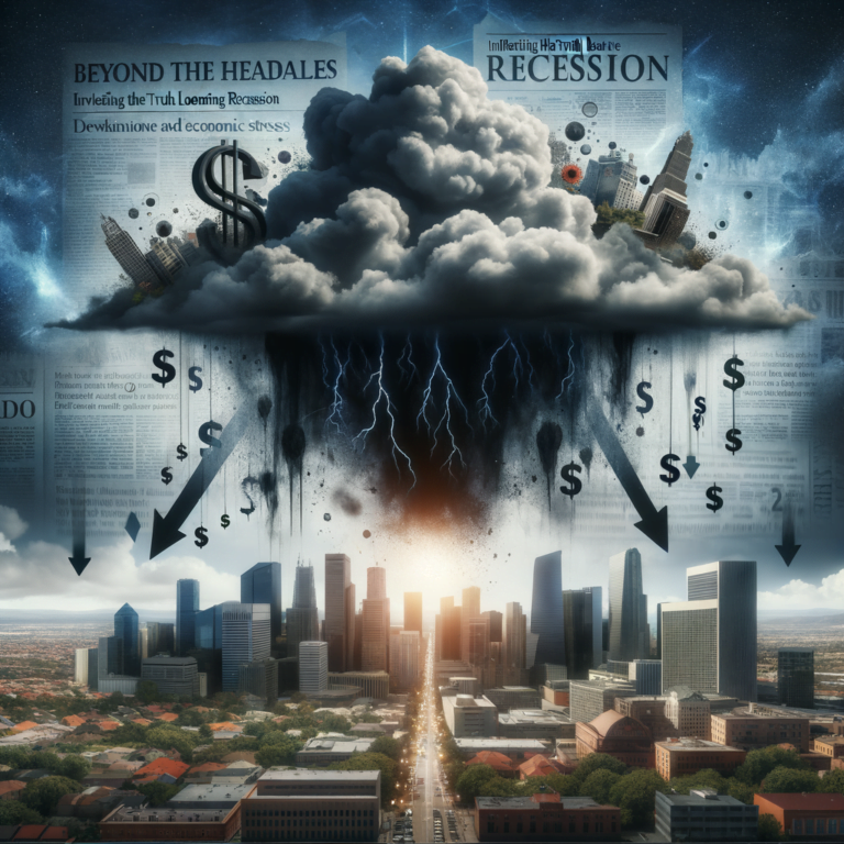 # test Dark clouds looming over a cityscape the symbolizes the uncertainty and economic turbulence that is brewing on the horizon. The storm clouds represent the looming recession, while the cityscape represents the economy and the people who will be affected by it.