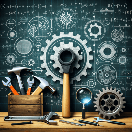 set of useful tools, metaphorically relating to machine learning, as a collection of clever algorithms in a chest of Data Scientist, ready equipped to solve a problem