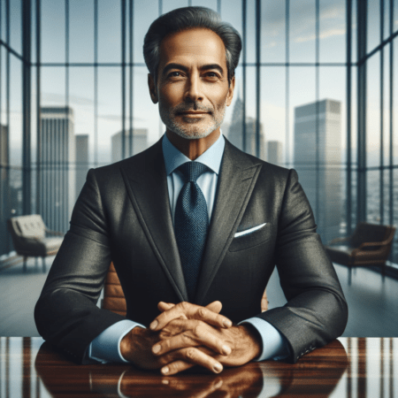 Photo of a successful businessman who well understands basics of business as depicted in Josh Kaufman book, "Personal MBA"